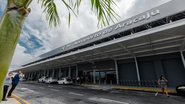 Foto da entrada do aeroporto de Aracaju - Foto: Mandala 360