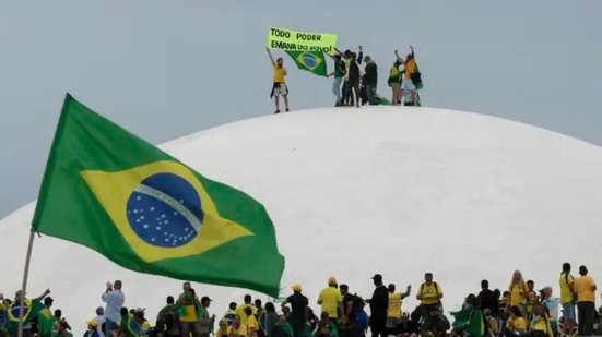 Boa parte dos prédios invadidos estava desocupados durante o ataque - Foto: Joedson Alves / Agencia Brasil