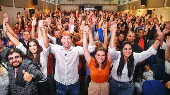 Convenção do Solidariedade teve participação de Marília Arraes - Léo Caldas/Divulgação