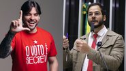 Sem ressentimentos e sem brigas - Foto 1: Reprodução / Redes Socias | Foto 2: Mário Agra / Câmara dos Deputados