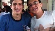 João Campos e Victor Marques, aos 17 anos - Album de família