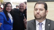 PP entrou com mandado de segurança contra a Câmara e seu presidente para que Maguari assuma no lugar de Michelle Collins - Reprodução Redes sociais- Carlos Lima/ Câmara Municipal do Recife