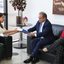 Raquel Lyra em visita ao conselheiro Ranilson Ramos