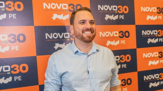 Tecio Teles é candidato do NOVO no Recife - Foto: Divulgação