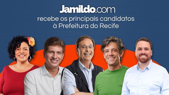 Confira a agenda das sabatinas realizadas pelo Jamildo.com - Montagem: Jamildo.com