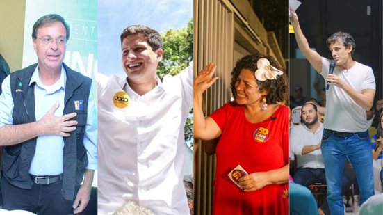 Veja ordem e tempo de exibição das propagandas eleitorais dos candidatos para Prefeitura do Recife - Montagem: jamildo.com