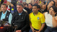 Joel da Harpa, com Bolsonaro em Jabatão dos Guararapes - Divulgação