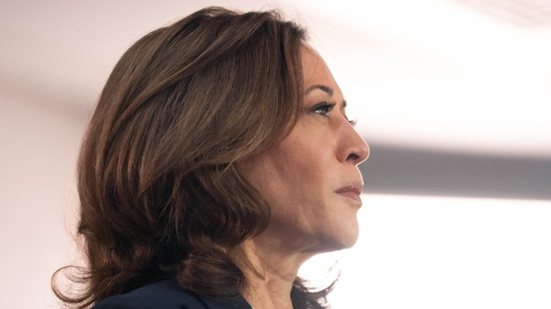 Kamala Harris, candidata democrata
					
					
					Reprodução/Redes Sociais