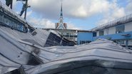 Queda da estrutrura do Santuário de Nossa Senhora consternou toda a cidade - Yan Lucca/Jamildo.com