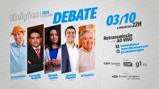 O debate é promovido pela TV Asa Branca - Foto: Divulgação