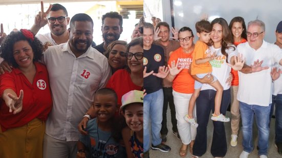 Vinicius Castello e Mirella Almeida estão no segundo turno na cidade de Olinda - Foto 1: Thiago Paixão / Frente Popular de Olinda | Foto 2: Divulgação