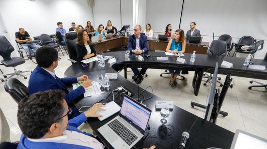 Reunião do juntos pela segurança, que sucedeu o Pacto pela Vida
						
						
						Divulgação