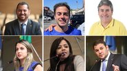 Candidatos a vereador mais votados no Recife - Montagem: jamildo.com