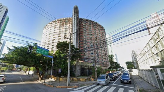 O Edifício Holiday fica no Zona Sul do Recife - Foto: Google Street View