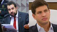 Boulos e João Campos disputam a hegemonia da esquerda brasileira de olho na projeção - Foto 1: Câmara dos Deputados | Foto 2: Reprodução / YouTube