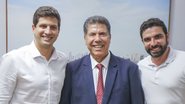 João Campos, Lula Cabral e Igor Normando, de Belém, no Pará - Pedro Batista/Divulgação