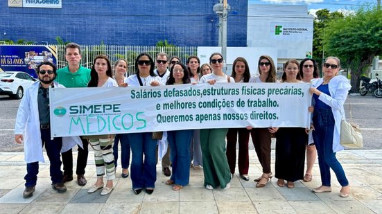 Sindicato dos Médicos de Pernambuco intensifica ações em Petrolina - Foto: Divulgação / Simepe