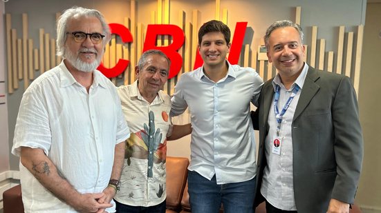 João Campos, na CBN Recife, nesta segunda - CBN/Divulgação