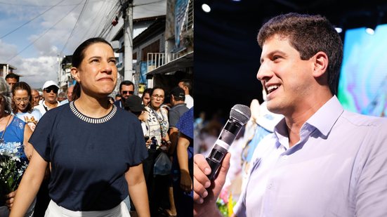 Raquel Lyra e João Campos são principais nomes para disputa em 2026 - Hesíodo Góes/Secom- Marlon Diego/ Prefeitura do Recife