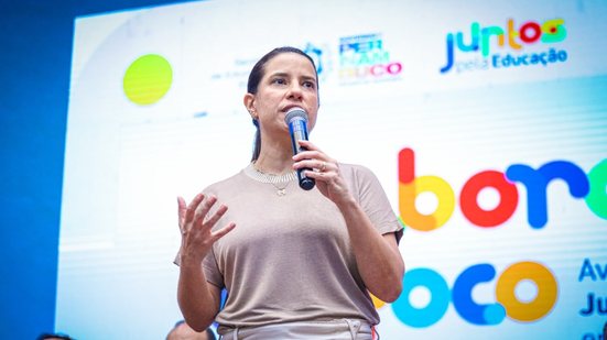 Raquel Lyra anunciou diversas medidas voltadas para área da educação pública no estado - Janaína Pepeu/Secom