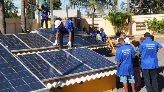 Placas de energia solar - Tony Winston/Agência Brasília