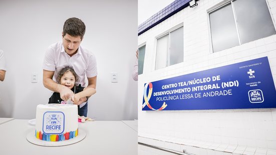 João Campos inaugurou ampliação de Centro TEA na Madalena - Edson Holanda/ Prefeitura do Recife