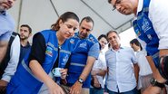 Raquel Lyra, prefeitos e deputados foram vistoriar obras de rodovias no Litoral Sul - Yacy Ribeiro/Secom