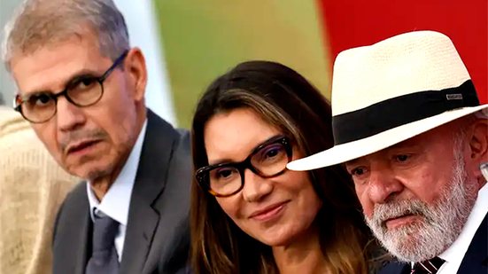 Sidônio Palmeira, Janja e Lula, eme evento no Planalto - Divulgação