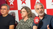 Humberto Costa concedeu coletiva de imprensa ao PT de Pernambuco - Reprodução Instagram PT