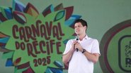 João Campos apresentou os principais números do Carnaval 2025 no Recife - Wagner Ramos/Prefeitura do Recife