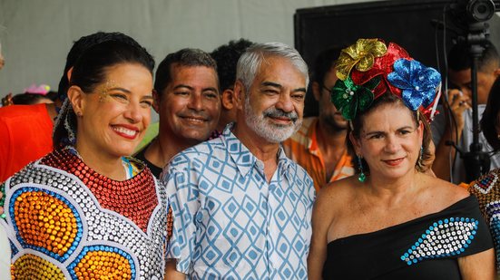 Humberto Costa acompanhou Raquel Lyra em evento de Nazaré da Mata - Miva Filho/Secom Governo de Pernambuco