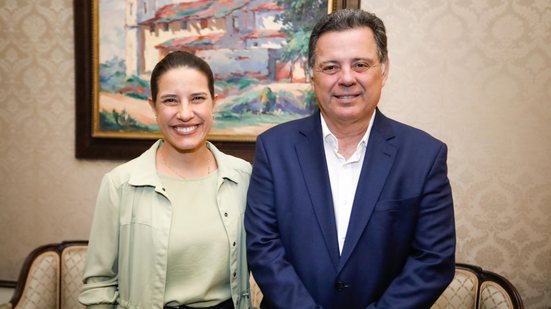 Raquel Lyra e Marconi Perillo, presidente nacional do PSDB - PSDB