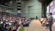 Marcelo Gouveia, mesa e público durante o último Congresso, realizado pela Amupe, em 2024 - Comunicação Amupe/Divulgação