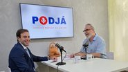 Vereador Gilson Filho em entrevista ao PodJá - ASSESSORIA: GILSON FILHO