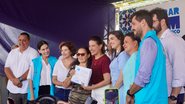 A governadora Raquel Lyra, em entrega de títulos de posse em Igarassu, na semana passada - Divulgação