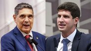 À esquerda, deputado estadual João Paulo (PT); à direita, prefeito do Recife, João Campos (PSB) - DIVULGAÇÃO/ ALEPE; DIVULGAÇÃO/ AGENCIA SENADO