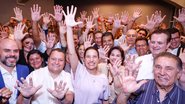 Evento de filiação de 31 prefeitos de Pernambuco no PSD contou com Raquel Lyra, João Lyra, Gilberto Kassab, André de Paula e outras figuras da política - PSD