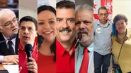 PT-PE tem 7 candidatos que concorrem à Presidência do diretório estadual - Montagem: Jamildo.com