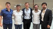Irmãos da família Coelho e Da Fonte reunidos em Brasília durante oficialização da federação partidária União Progressista. - Divulgação