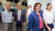 Uma comitiva foi até o hospital fazer uma avaliação do local