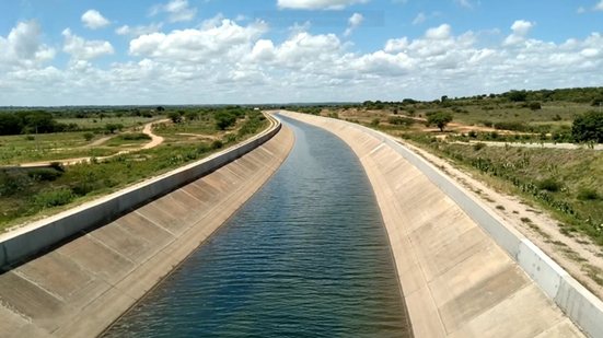 Eixo Norte da Transposição do Rio São Francisco - Divulgação/MIDR