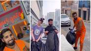 Hoje, os garis não apenas integram a rotina das cidades, mas também ganham visibilidade nas redes sociais - Divulgação