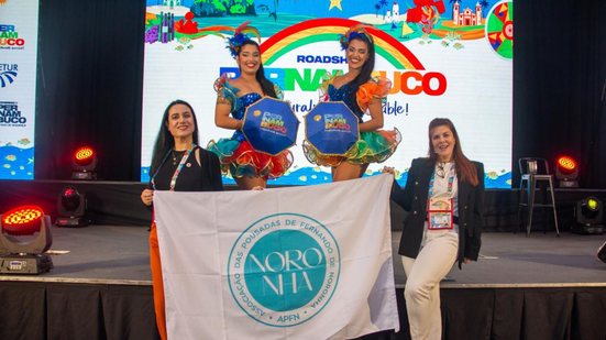 Representantes da APFN circulam em evento nacional para divulgar arquipélago pernambucano. - Divulgação APFN