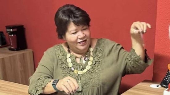 Maria dos Prazeres deu apoio para Carlos Veras em disputa pela liderança do PT de Pernambuco - Divulgação