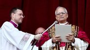 Papa Leão XIV, Robert Prevost, em primeiro pronunciamento - Foto: REUTERS/Yara Nardi