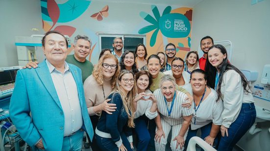 Raquel Lyra e Priscila Krause inauguraram na quarta nova UTI pediátrica em Garanhuns - Janaína Pepeu/Secom