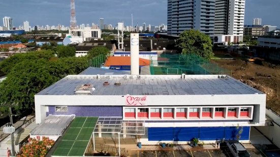 Sede do Sindifisco, na Rua da Aurora, no Recife - Reprodução