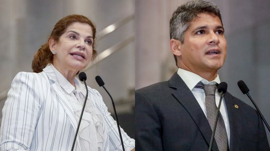 Socorro Pimentel e Renato Antunes falaram na Alepe sobre malefícios das bets - Roberto Soares/Alepe