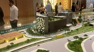 Maquete do projeto Novo Cais: torres mais próximas da ilha do Recife serão prédios administrativos e comerciais, voltados para o Porto Digital - Jamildo.com
