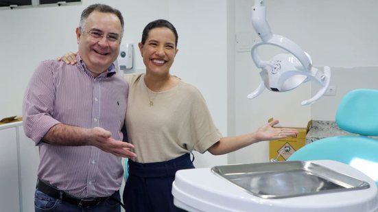 Prefeito Zeca Cavalcanti e a governadora Raquel Lyra em inauguração de Clínica-Escola de Odontologia da UPE. - Divulgação Prefeitura de Arcoverde